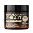 Himalayan Shilajit pure resin energy supplement fulvic acid trace minerals immune support natural vitality supplement