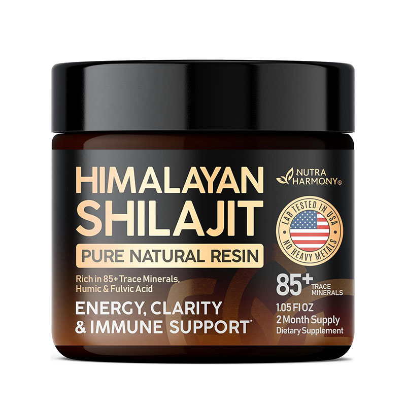 Himalayan Shilajit pure resin energy supplement fulvic acid trace minerals immune support natural vitality supplement