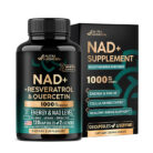 NAD+ Supplement Nicotinamide Riboside Resveratrol Quercetin cellular energy healthy aging mitochondrial support antioxidant supplement