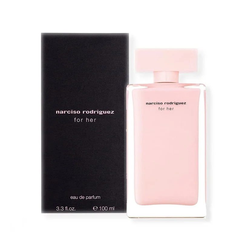 women’s perfume musk fragrance rose perfume Narciso Rodriguez For Her EDP floral woody scent
