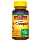 super b complex vitamin c supplement energy support b vitamins immune health nature made folic acid