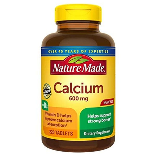 calcium supplement vitamin d3 bone health calcium 600mg nature made calcium tablets