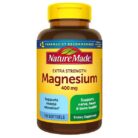 magnesium supplement muscle support nerve health heart health bone strength nature made