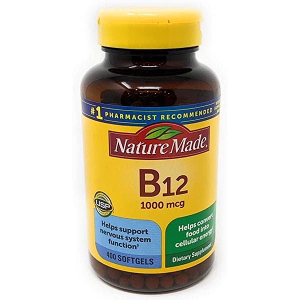 vitamin b12 supplement energy support nervous system health nature made