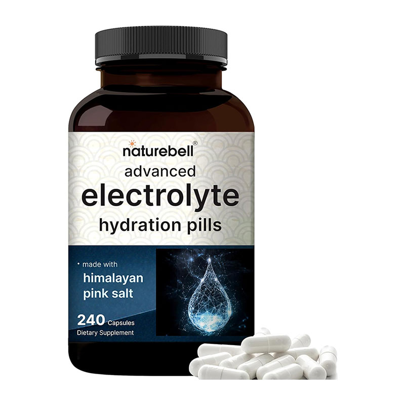 electrolyte hydration supplement keto-friendly electrolyte pills Himalayan pink salt capsules magnesium glycinate supplement non-GMO electrolyte capsules