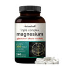 magnesium supplement muscle support bone health heart health sleep support stress relief daily wellness