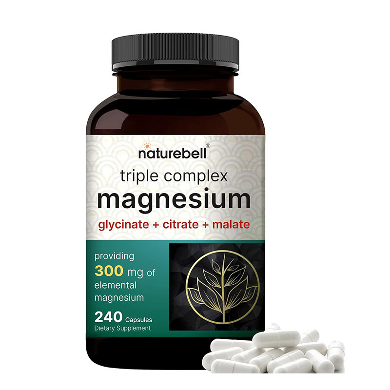 magnesium supplement muscle support bone health heart health sleep support stress relief daily wellness