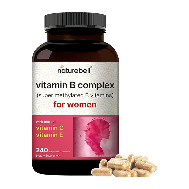 vitamin b complex women energy support metabolism hormone balance stress relief daily wellness