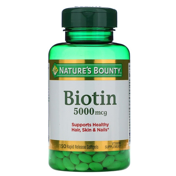 Biotin 5000 mcg Softgels