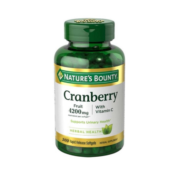 Cranberry with Vitamin C Softgels