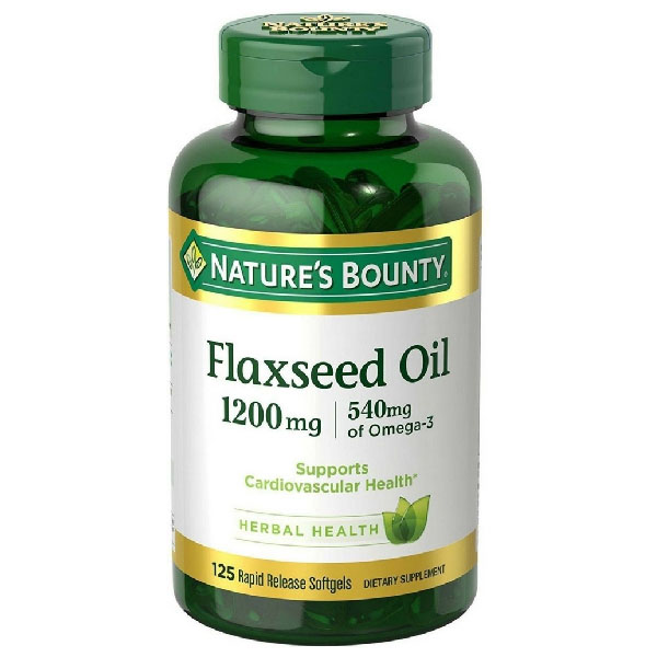 Flaxseed Oil 1200 mg Softgels