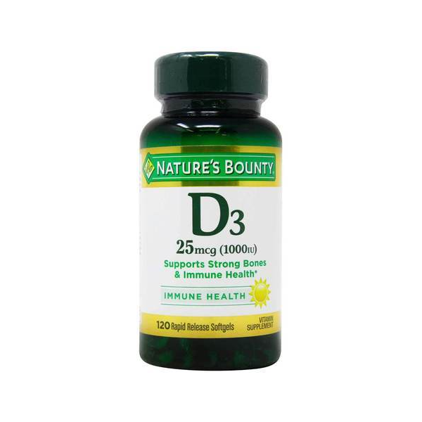 Vitamin D3 1000 IU Softgels