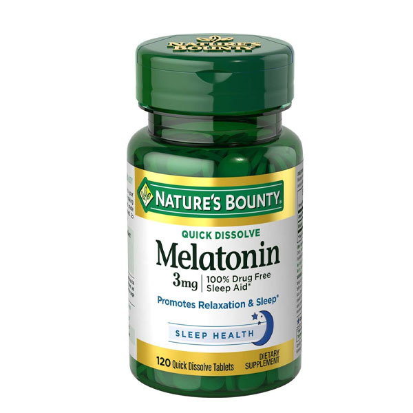 Nature’s Bounty Melatonin 3mg