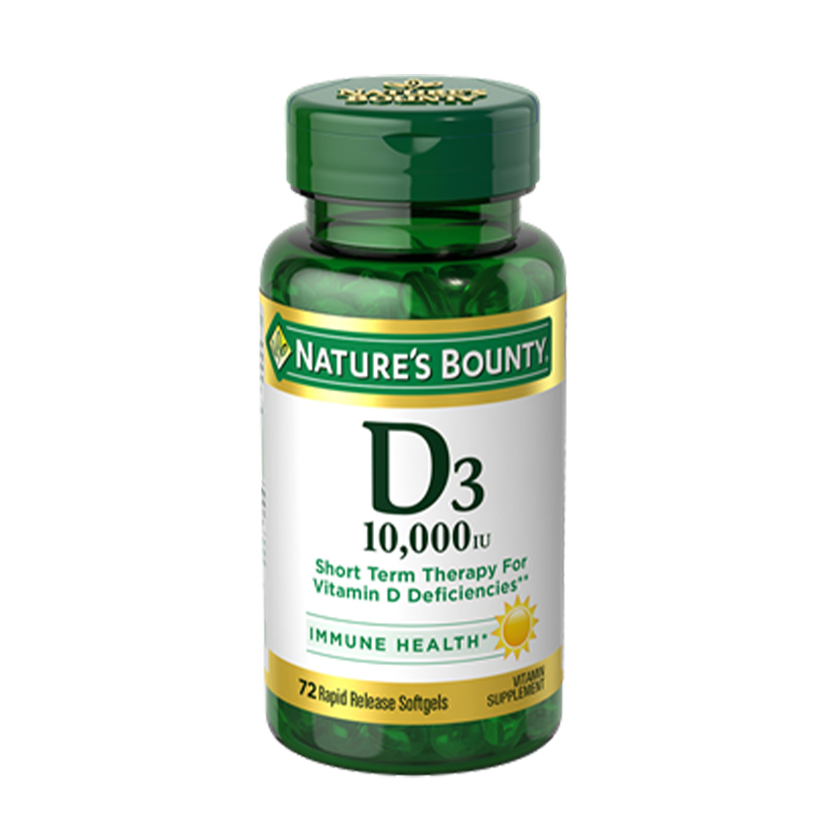 Vitamin D3 10000 IU Softgels