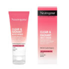 Neutrogena Clear Radiant Moisturiser Salicylic Acid Oil Free Pink Grapefruit Hydrating Cream
