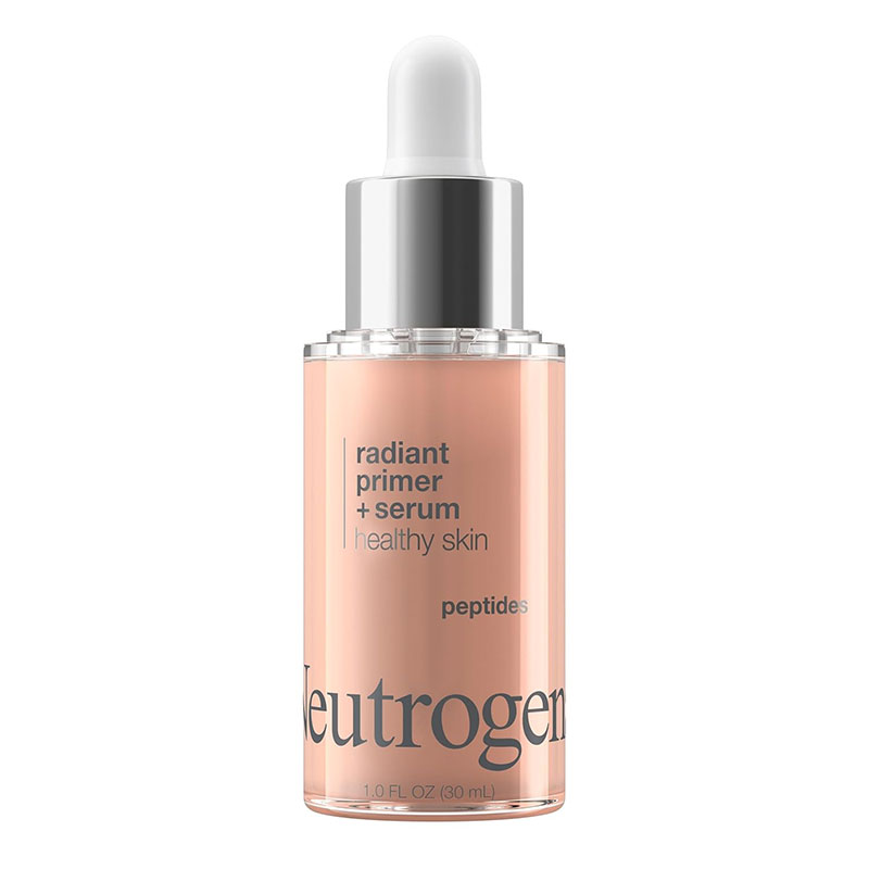 neutrogena radiant primer serum even skin tone smooth texture radiant glow
