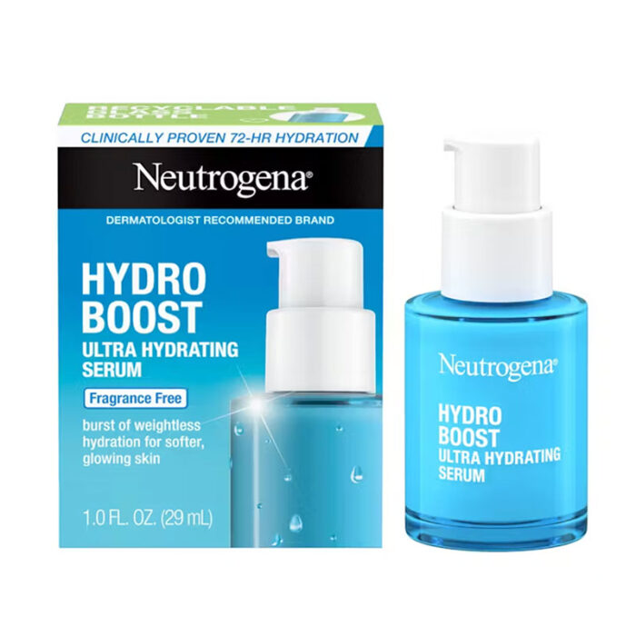 neutrogena hydro boost ultra hydrating serum hyaluronic acid deep hydration amino acids skin resilience