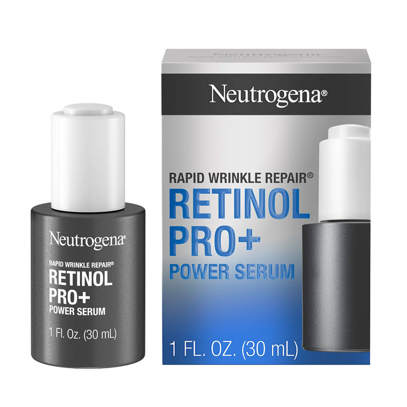 Neutrogena Rapid Wrinkle Repair Retinol Pro+ Power Serum 0.5% retinol anti-aging serum deep wrinkle treatment