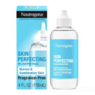 neutrogena skin perfecting daily liquid facial exfoliant 118ml exfoliator dry skin apha blend hyaluronic acid leave on fragrance free