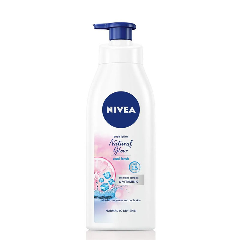 nivea body lotion natural glow vitamin c brightening skin hydration daily use