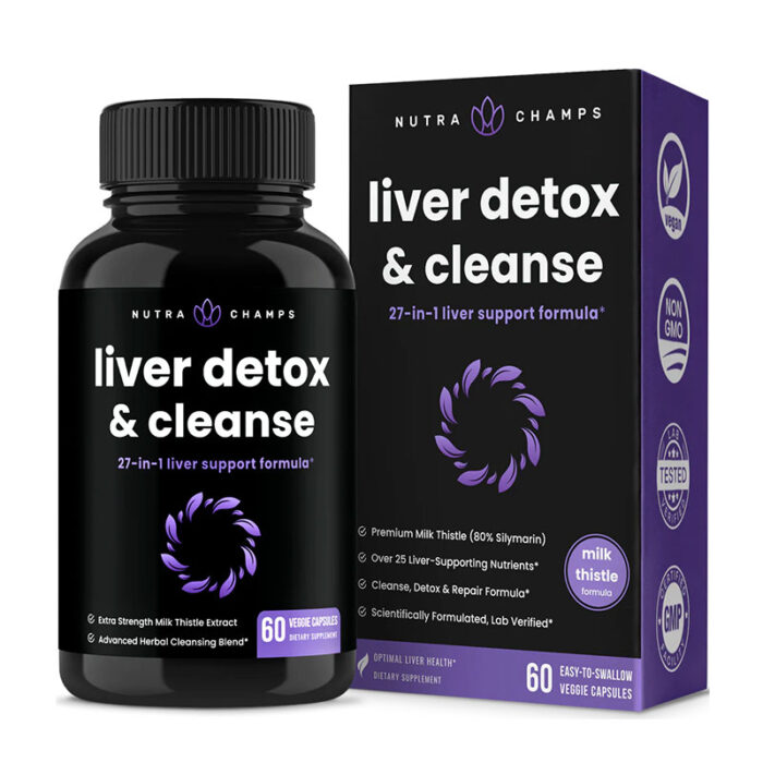 liver detox liver cleanse natural liver support detox supplement herbal liver aid liver health capsules