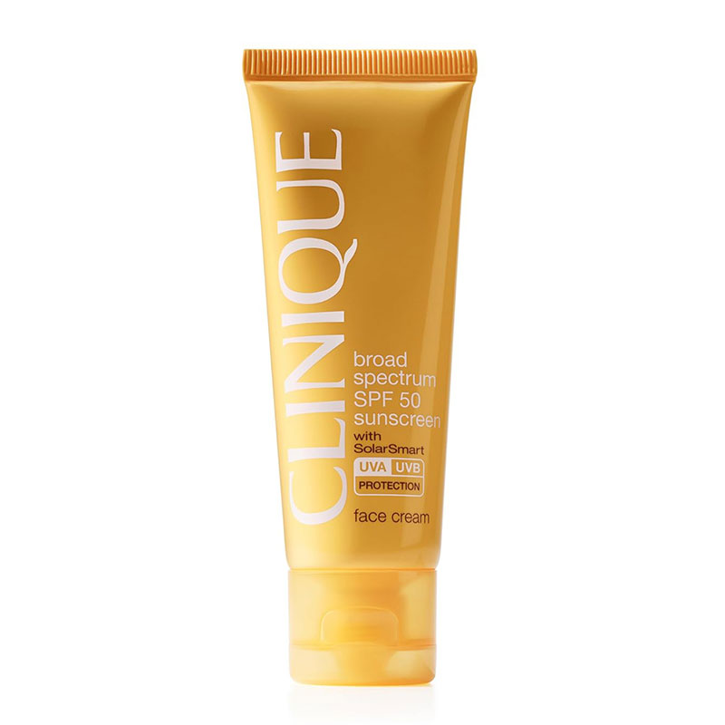 Clinique Sun SPF 50 Solar Smart UVA/UVB Protection Face Cream 50ml