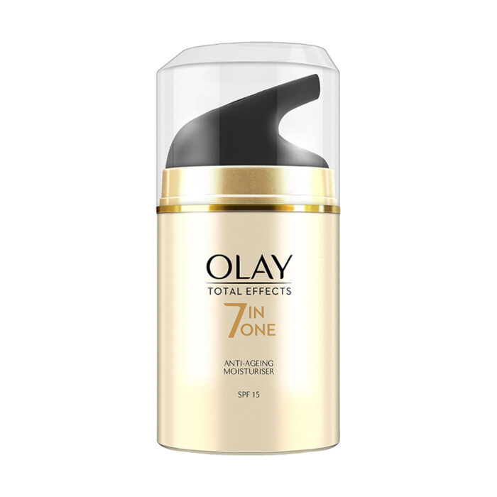 Olay Total Effects Moisturiser SPF15 Anti-Aging Day Cream 7-in-1 Face Moisturiser Broad Spectrum SPF15 Niacinamide Skincare Vitamin Enriched Moisturiser Daily Hydrating Cream