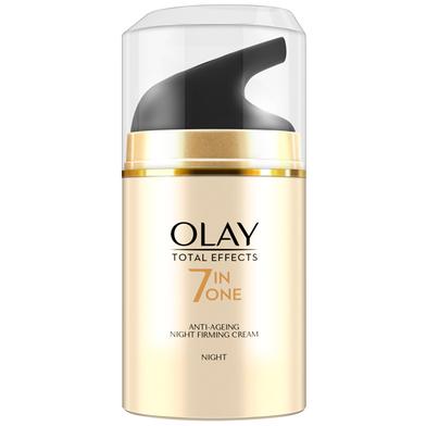 Olay Total Effects Night Cream Anti-Aging Moisturiser Overnight Skin Repair VitaNiacin Complex Firming Night Cream Wrinkle Reduction Skin Brightening Cream