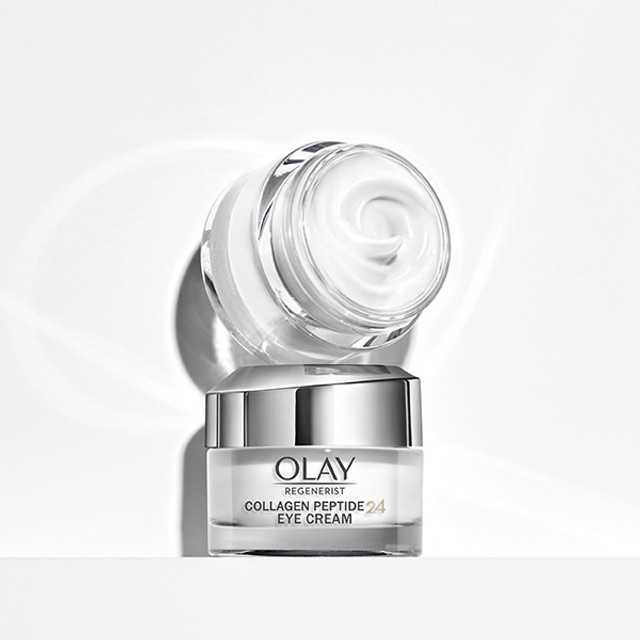 Olay Firming Eyes Collagen Peptide Eye Cream under-eye firming cream fragrance-free eye cream Collagen Peptide eye cream Vitamin B3+ eye cream