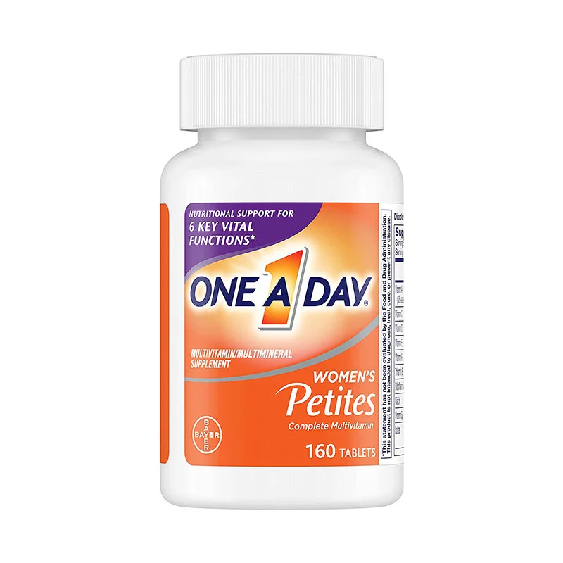 women’s multivitamin petite tablets daily supplement immune support bone health heart health energy support
