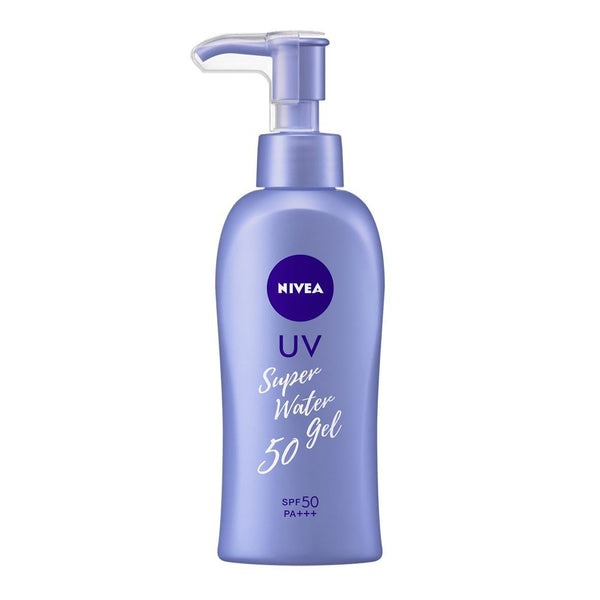 Nivea UV Super Water Gel Sunscreen SPF50 PA+++ lightweight hydrating sun protection face and body sensitive skin