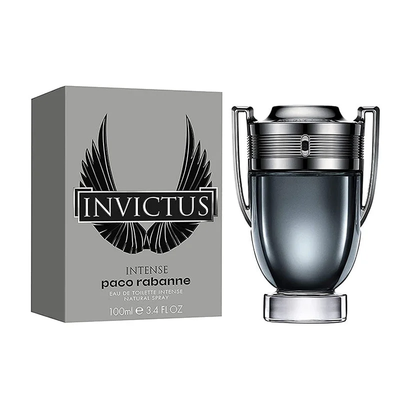 Paco Rabanne Invictus Intense Eau de Toilette men fragrance 100ml