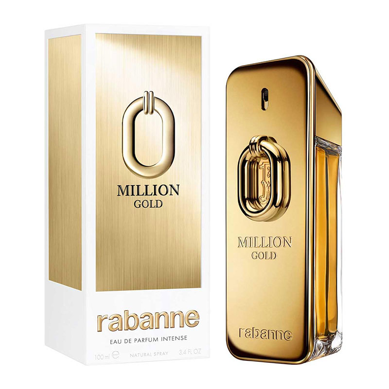Paco Rabanne Million Gold Intense Eau de Parfum Men fragrance 100ml luxury scent