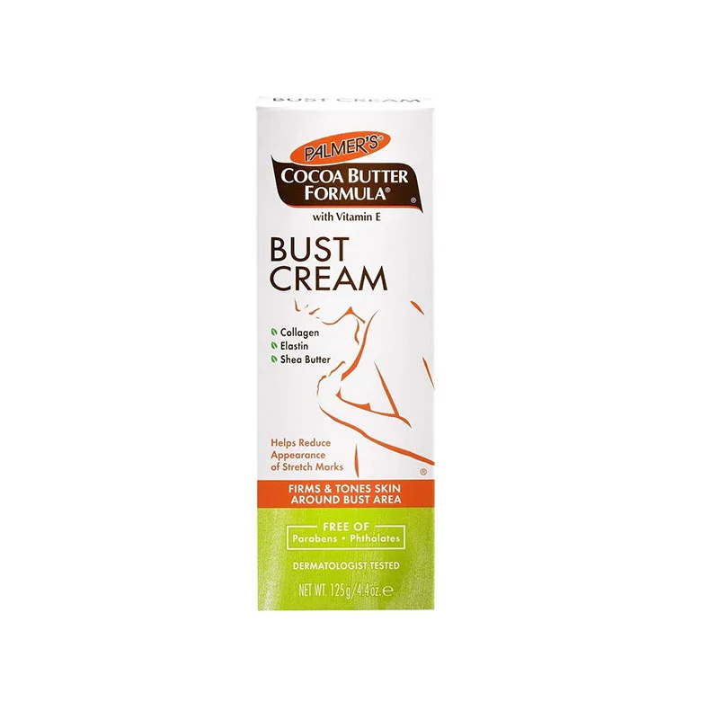 palmers cocoa butter bust firming cream skin elasticity stretch mark reduction collagen moisturizer