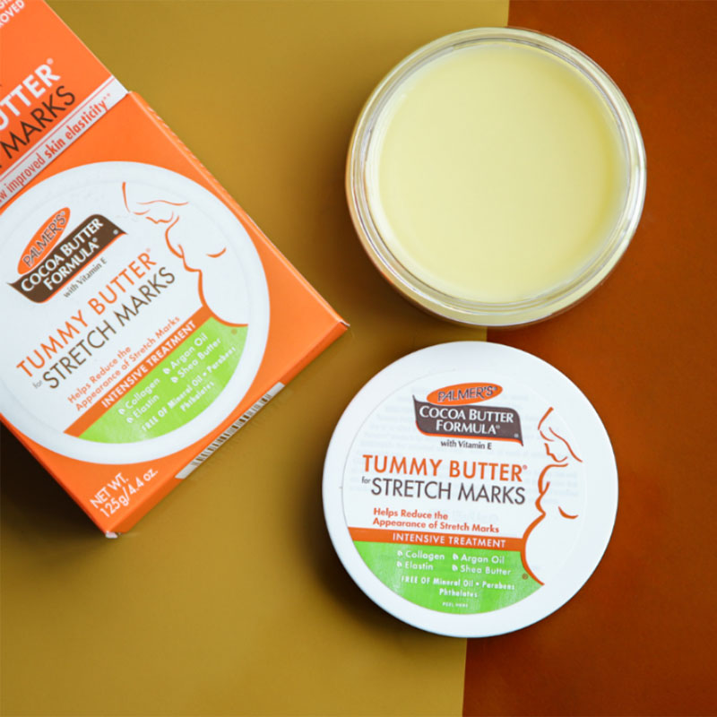 palmers cocoa butter tummy butter stretch marks skin elasticity collagen hydration pregnancy skincare
