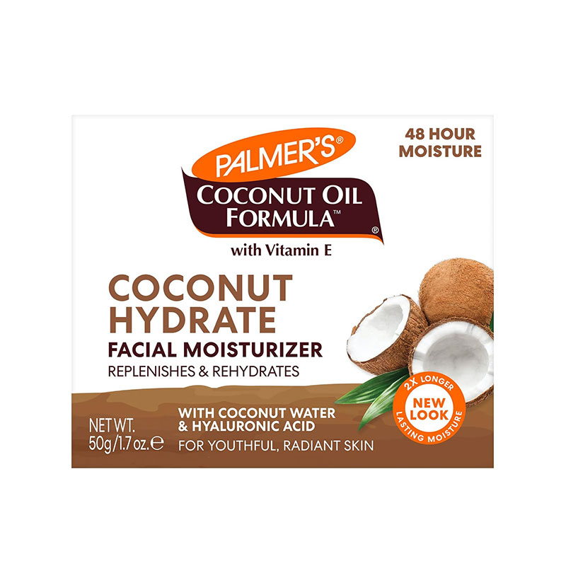 palmers coconut hydrate facial moisturiser coconut water hyaluronic acid skin hydration daily skincare glow