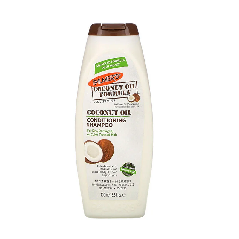 palmers coconut oil conditioning shampoo sulfate-free hair hydration monoi oil dry hair repair