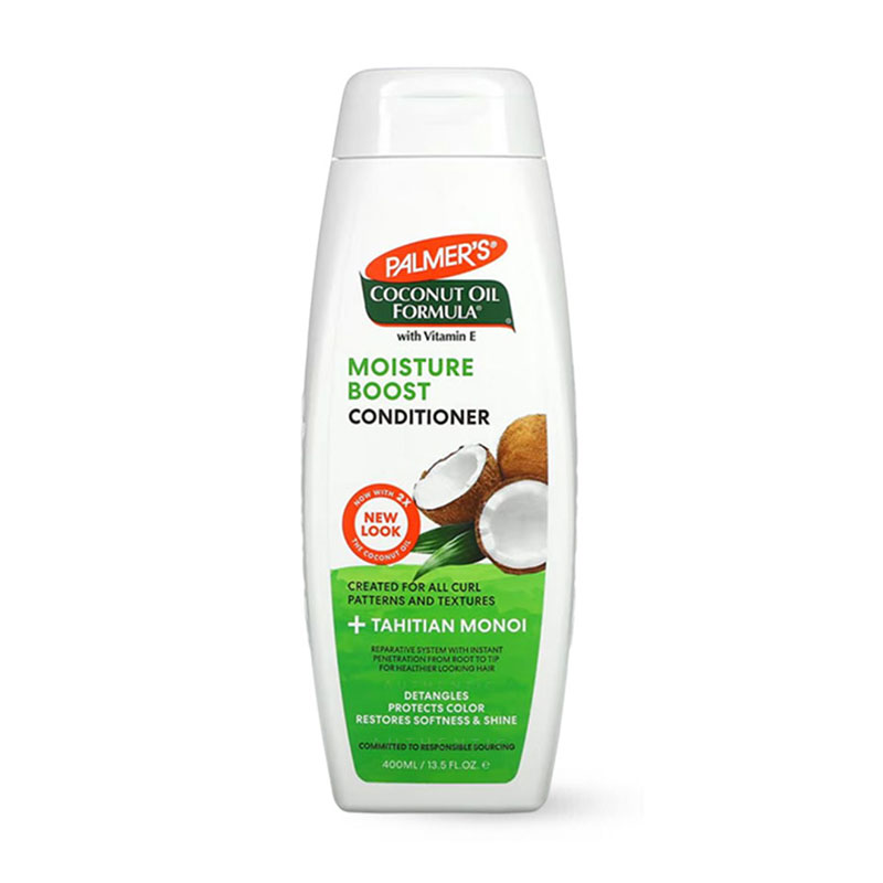 palmers coconut oil moisture boost conditioner hair hydration monoi oil detangler sulfate-free