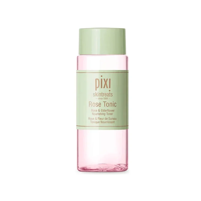 pixi rose tonic rose hydrosol toner soothing toner for sensitive skin alcohol free toner for all skin types hydrating facial toner
