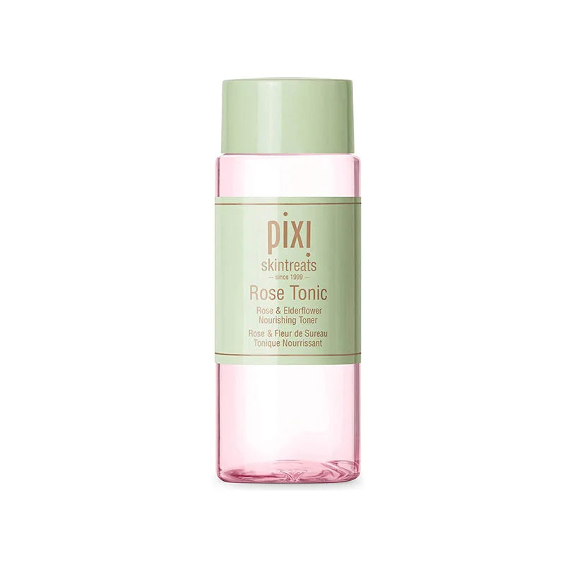 pixi rose tonic rose hydrosol toner soothing toner for sensitive skin alcohol free toner for all skin types hydrating facial toner