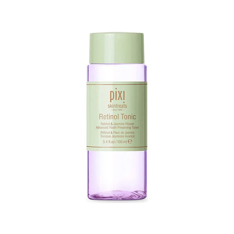pixi retinol tonic time release retinol toner anti aging facial toner alcohol free toner with peptides rejuvenating skin toner