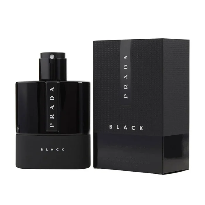 prada luna rossa black prada luna rossa black edp men's luxury fragrance clean soapy scent elegant men's perfume