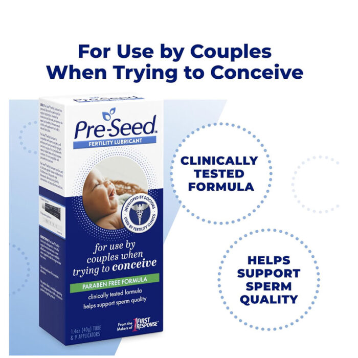 pre seed fertility lubricant sperm friendly lubricant trying to conceive fertility friendly lube pH balanced lubricant