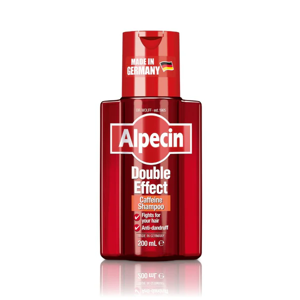Alpecin Double Effect Caffeine Shampoo hair loss dandruff removal caffeine shampoo hair growth