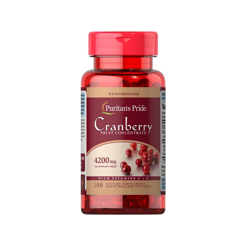 cranberry supplement urinary tract health antioxidant support vitamin C vitamin E