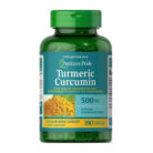 puritan's pride turmeric curcumin 500mg antioxidant support joint health supplement curcuminoids turmeric extract