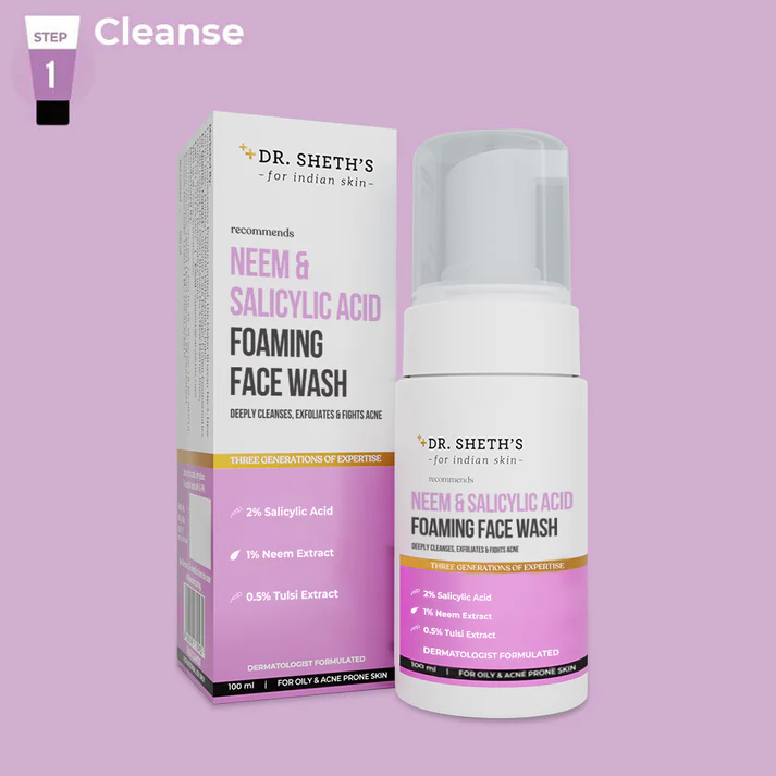 Dr sheths Neem & Salicylic Acid Face Wash - 100ml