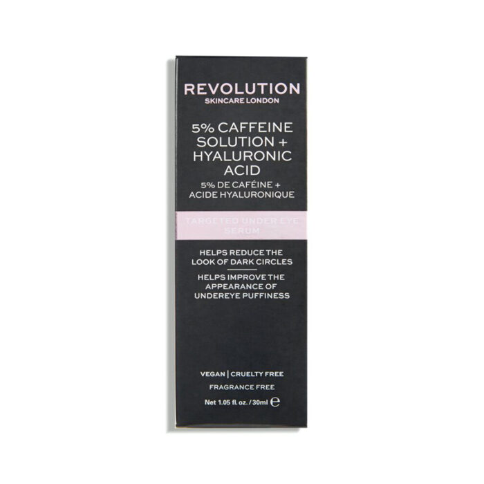 Under Eye Serum Caffeine Eye Serum Hyaluronic Acid Serum Dark Circle Treatment Puffy Eyes Solution