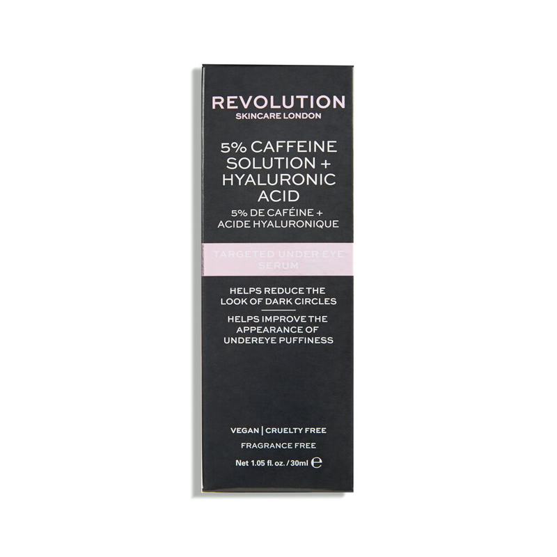 Under Eye Serum Caffeine Eye Serum Hyaluronic Acid Serum Dark Circle Treatment Puffy Eyes Solution