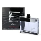 salvatore ferragamo f black edt men's fragrance aromatic spicy scent lavender black pepper tonka bean elegant men's perfume